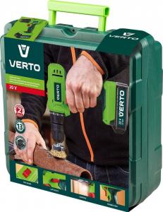 Wiertarko-wkrętarka Verto 50G291 20 V 2 x akumulator 1.5 Ah 2