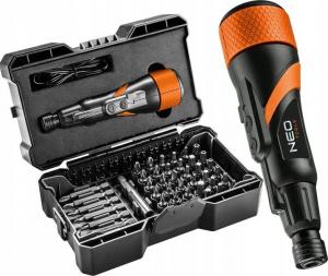 Neo Wkrętak akumulatorowy micro-USB 3,6V, Li-Ion pudełko + akcesoria (04-200) 2