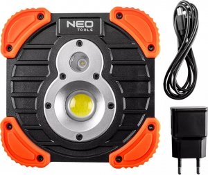 Neo Naświetlacz akumulatorowy 750+250 lm COB 99-040 11