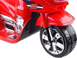 Jokomisiada Motorek na akumulator kolorowe światła led PA0241 12