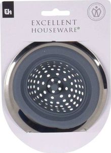 Syfon Excellent Houseware Sitko SILIKONOWE do zlewu odpływu filtr 11,5/9,5cm 3