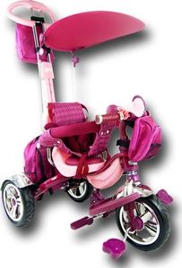 Super-Toys DE Luxe Rowerek Trójkołowy Różowy 1