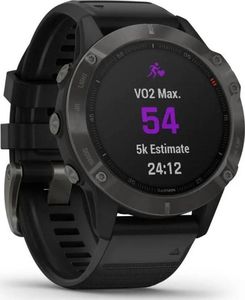 Zegarek sportowy Garmin Fenix 6 Carbon Szary  (010-02158-11) 4