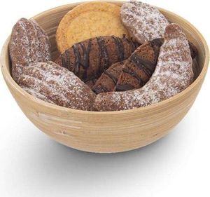 Orion Miska BAMBUSOWA drewniana na owoce warzywa 14 cm 3