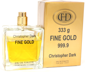 Christopher Dark Fine Gold EDT 100 ml 1