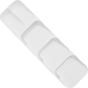 Orion Organizer WKŁAD DO SZUFLADY pojemnik koszyk na sztućce widelce noże łyżki łyżeczki BIAŁY 4