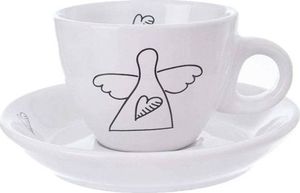 Orion Filiżanka do kawy, espresso, porcelanowa, biała, 90 ml, 2 sztuki 3
