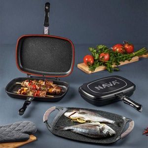 Patelnia NAVA grillowa 32cm 2