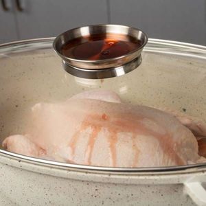 NAVA Brytfanka brytfanna granitowa TERRESTRIAL gęsiarka do pieczenia mięsa 38 cm 8L 6