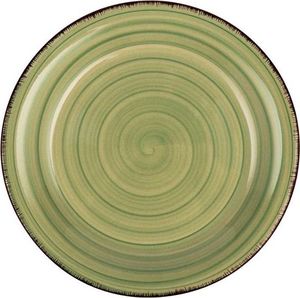 NAVA Talerz ceramiczny OIL GREEN deserowy płytki 20 cm 1