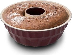 NAVA Forma foremka ceramiczna granitowa TERRESTRIAL z kominem na babkę do pieczenia babki 27 cm 1