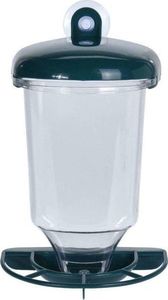 ProGarden Karmnik dla PTAKÓW budka domek na karmę ziarno na okno szybę z przyssawką 3