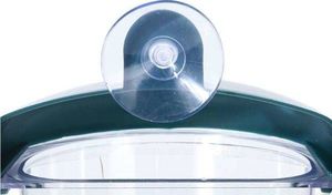 ProGarden Karmnik dla PTAKÓW budka domek na karmę ziarno na okno szybę z przyssawką 4