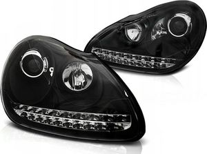 SONAR Lampy Reflektory Porsche Cayenne 02-06 Black Xenon 1