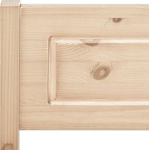 vidaXL Rama łóżka z litego drewna sosnowego, 160 x 200 cm 5