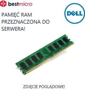 Dell DELL Pamięć RAM, DDR3 16GB 1600MHz, 1x16GB, PC3L-12800R, CL11, ECC - SNP20D6FC/16G-OEM - Refabrykowany, do serwera 1