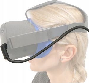Vortex Virtual Reality Kabel 5m USB-A do Oculus Link Quest 2 + Taśma + Element mocujący 6