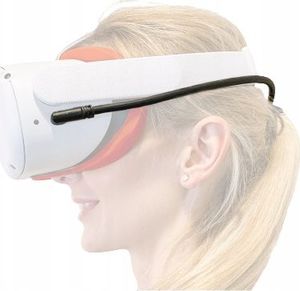 Vortex Virtual Reality Kabel 5m USB-A do Oculus Link Quest 2 + Taśma + Element mocujący 8