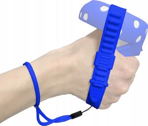 Vortex Virtual Reality Uchwyty z silikonu do kontrolerów Oculus Quest 2 niebieski 2