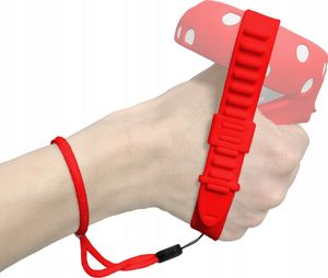 Vortex Virtual Reality Uchwyty z silikonu do kontrolerów Oculus Quest 2 czerwony 2