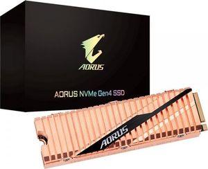 Gigabyte Dysk Twardy SSD GIGABYTE AORUS 1TB M.2 PCIE NVMe TLC Write speed 4400 MBytes/sec Read speed 5000 MBytes/sec MTBF 1770000 hours G 1