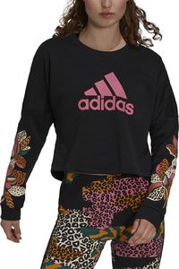 Adidas Bluza damska adidas Performance Farm Print czerwona H45137 XXS 1