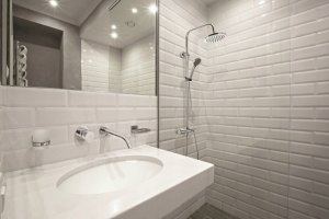 Bateria umywalkowa Invena DAFNI BATERIA UMYWALKOWA PODTYNKOWA CHROM 4