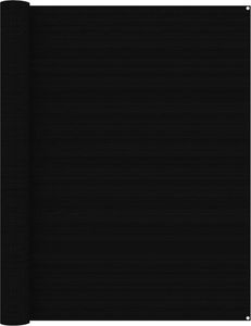 vidaXL Wykładzina do namiotu, 250 x 500 cm, czarna 1