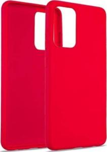 Beline Beline Etui Silicone Xiaomi Mi 11 5G czerwony/red 1