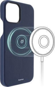 Hama MagCase Finest Sense FUTERAŁ GSM DLA IPHONE 12/12 PRO, NIEBIESKI 3