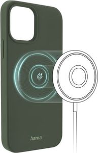 Hama MagCase Finest Sense PRO FUTERAŁ GSM DLA IPHONE 12/12 PRO, ZIELONY 3