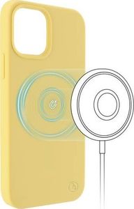 Hama MagCase Finest Sense PRO FUTERAŁ GSM DLA IPHONE 12/12 PRO, ŻÓŁTY 3