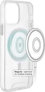 Hama MagCase Safety FUTERAŁ GSM DLA IPHONE 12/12Pro, PRZEŹROCZYSTY 3