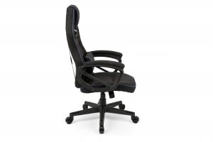 Fotel SENSE7 Knight materiałowy czarno-niebieski 5