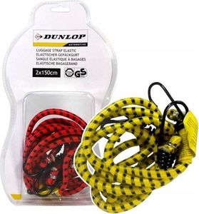 Dunlop Dunlop - Gumy do mocowania bagażu 2x150cm (Czerwony) 2