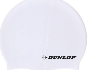 Dunlop Dunlop - Silikonowy czepek pływacki (Biały) 1