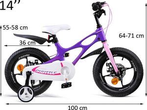 Royalbaby RoyalBaby Rower 14" Space Shuttle + pchacz RB14-22 4