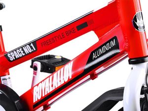 Royalbaby Rower aluminiowy Space no1 14" (RB14-17) czerwony 5