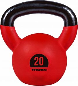Kettlebell Thorn+Fit Cast-Iron gumowany 20 kg 1
