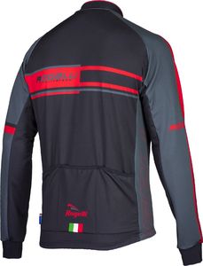 Rogelli Koszulka Rogelli ANDRANO długi rękaw czarno-czerwona S 3