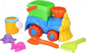 Eddy Toys Eddy toys - Zestaw zabawek do piaskownicy 8 el. Pociąg 1