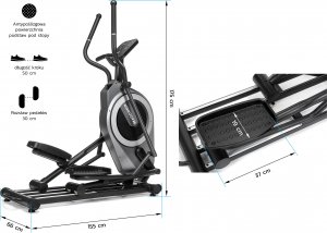 Orbitrek Urbogym Iron magnetyczny 10