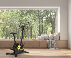 Rower stacjonarny Urbogym Rocky Yellow magnetyczny 12
