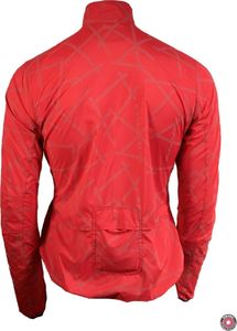 Huub Wiatrówka kolarska z odblaskami TRIPOWER Lightning Racing Red M 3