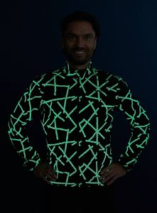 Huub Wiatrówka kolarska z odblaskami TRIPOWER Lightning Racing Red M 5