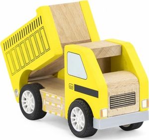 Viga Toys VIGA Drewniana Żółta Ciężarówka Wywrotka 1