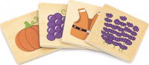 Viga Toys Gra Edukacyjna Drewniana Układanka Sortuj Dopasuj Kolory i Kształty 38 elementów 7