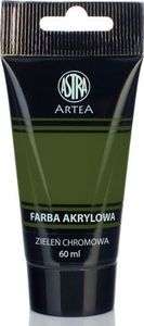 Astra Farba akrylowa ASTRA Artea tuba 60ml - zieleń chromowa Astra 1