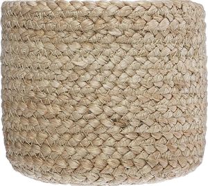 H&S Decoration Komplet 3 białych koszy jutowych 6