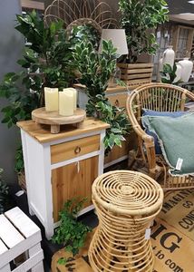 EXCELLENT HOUSWARE Podstawka z drewna tekowego 30 cm 3